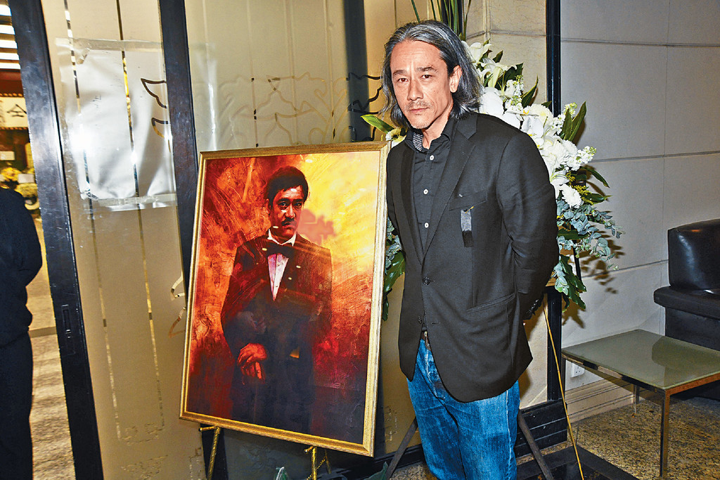 ■吳嘉龍接受訪問期間，一度忍不住喊。