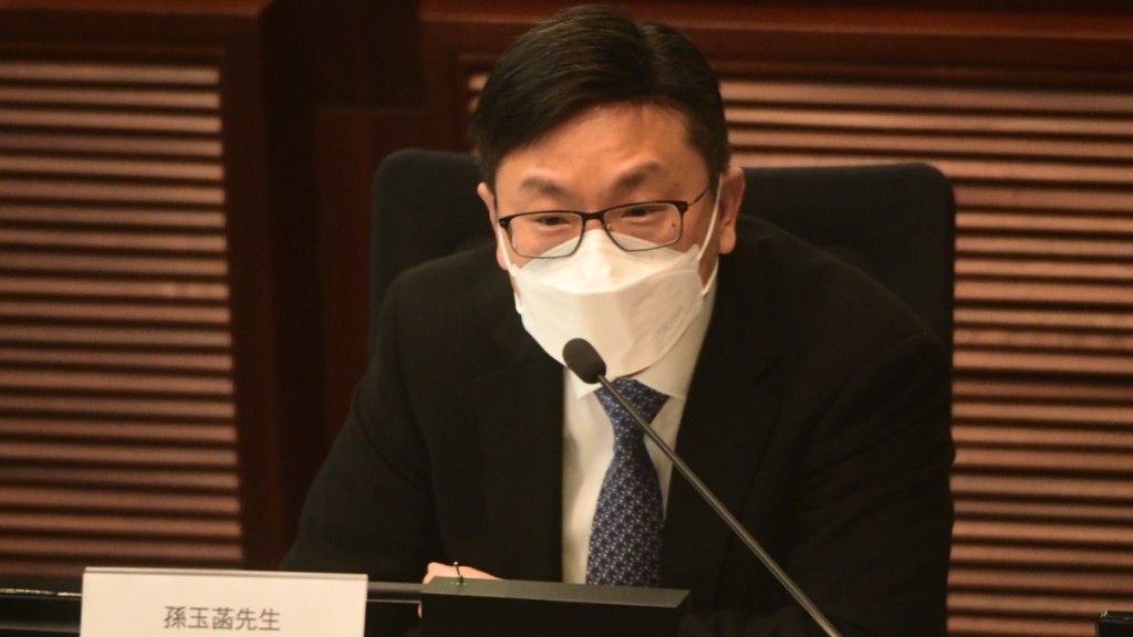 勞福局局長新聞秘書核酸陽性,孫玉菡快測陰性。資料圖片