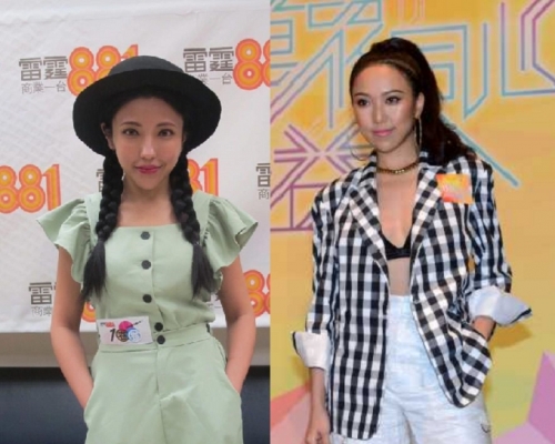 鍾舒祺走80年代風，家姐鍾舒漫（資料圖片）之前玩90年代風。