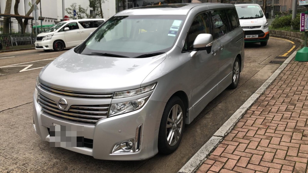涉事私家車。