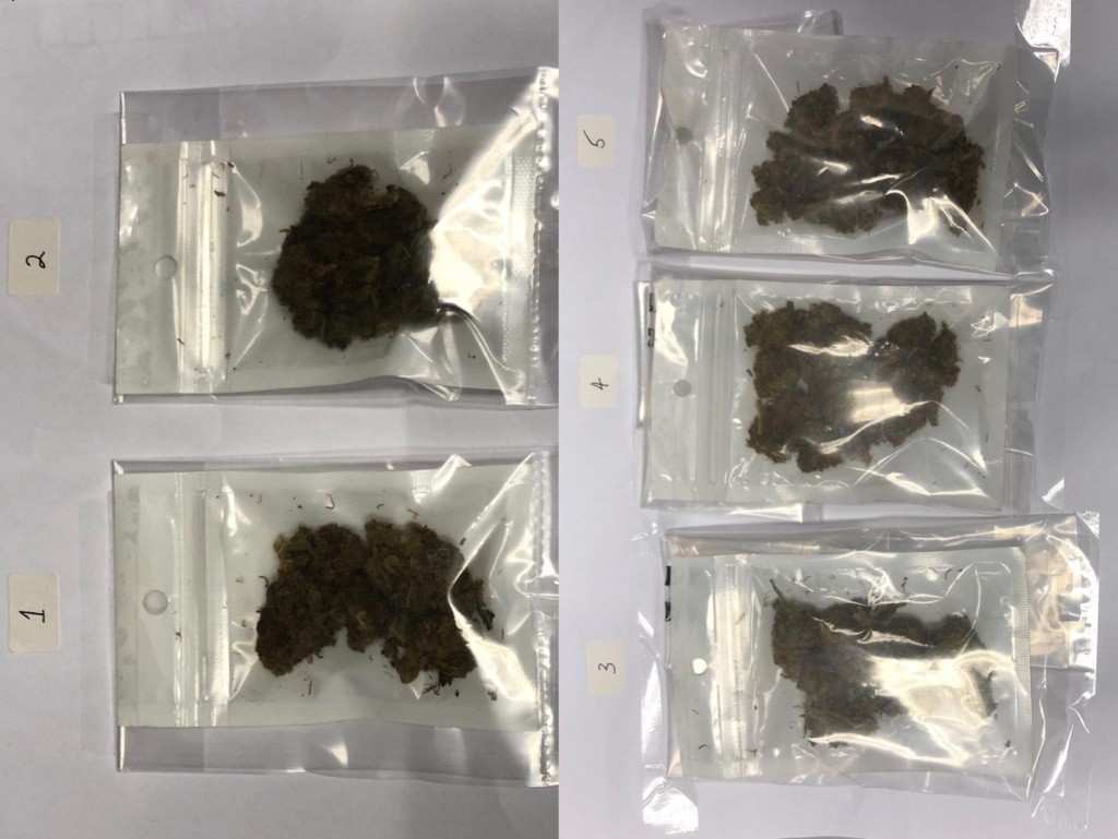 行動中檢獲的部分證物。