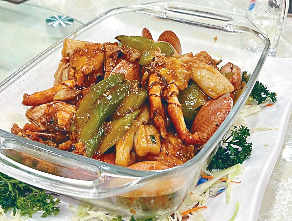涼瓜炆膏蟹
