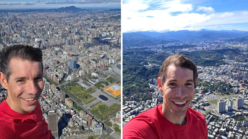 Netflix在IG貼出霍諾德（Alex Honnold）的自拍照。IG@netflix