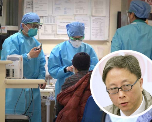 何栢良籲加強檢測防復陽病人。資料圖片