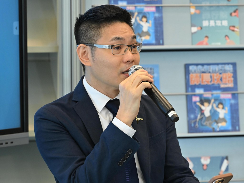 香港青年協會副總幹事陳文浩。 香港青年協會副總幹事陳文浩。