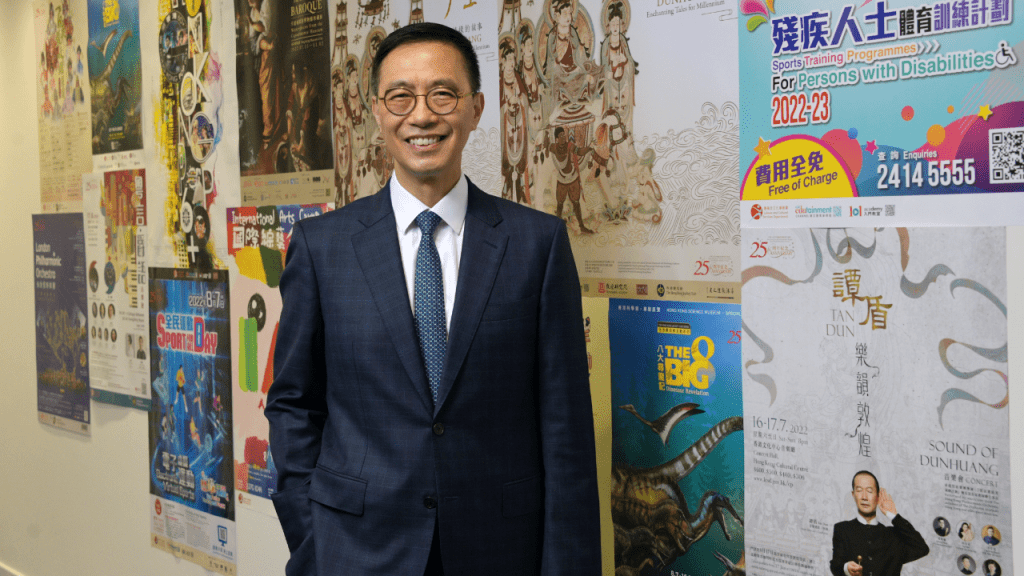 楊潤雄指香港的創意產業具備發展潛力。資料圖片