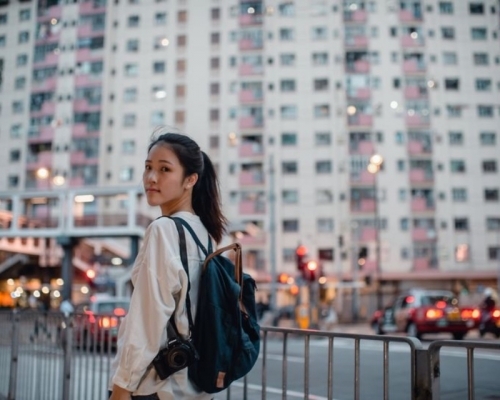 前學民思潮成員許穎婷日前在社交媒體上發文宣布離開香港。(許穎婷facebook圖片)