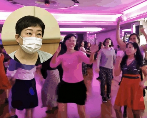 歌舞群組多59人確診。網上截圖