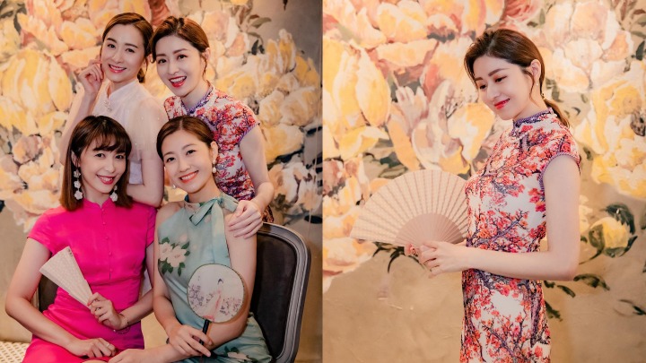 徐淑敏與陳自瑤、沈卓盈開party。