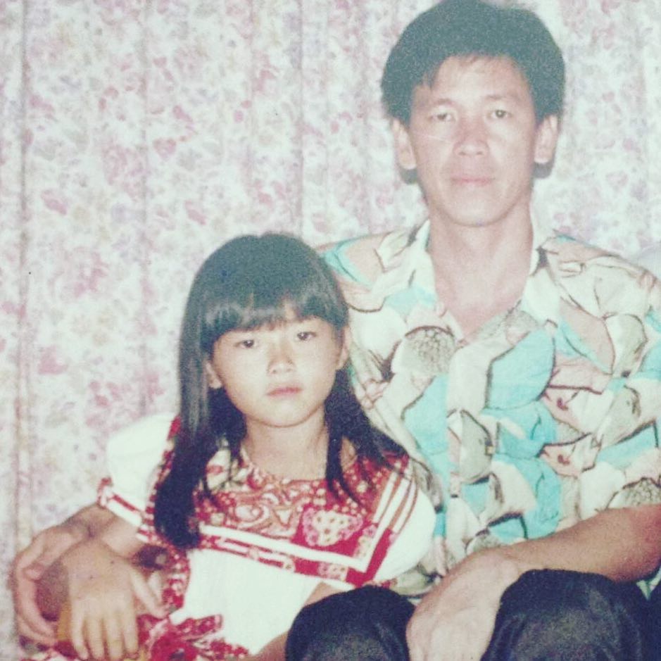 Fish爸爸一直在印尼工作，所以她很珍惜跟對方相聚時間。