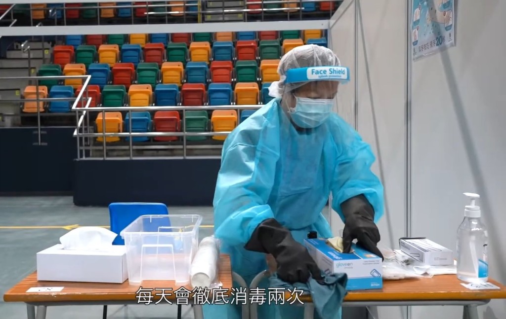 整個場地每月兩次深層清潔。