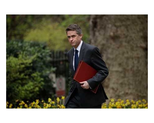 英國國防大臣威廉森。資料圖片