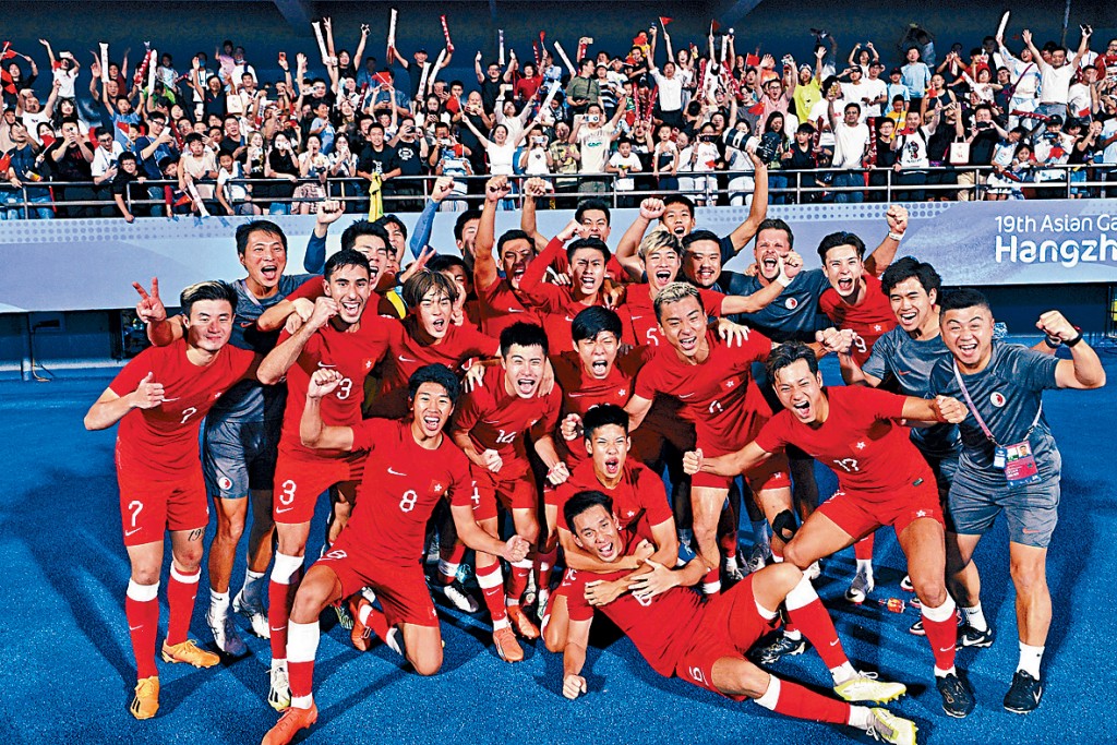 港隊於上屆杭州亞運歷史性打入4強。