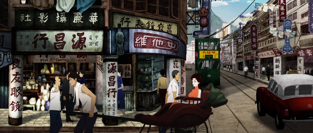 60年代的香港市民會以人力車代步。