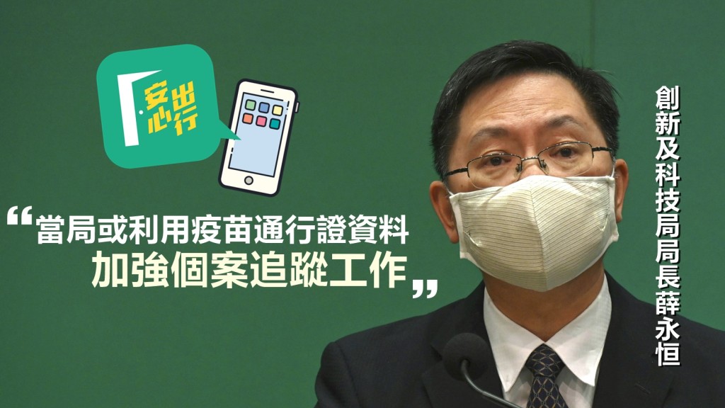 創新及科技局局長薛永恒。資料圖片