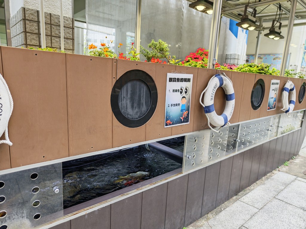 養殖區（圖片來源：受訪學校提供）