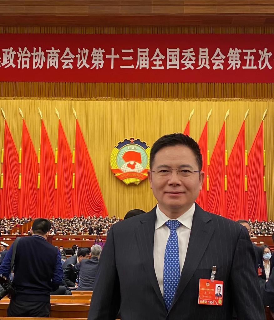 紫荆党主席、全国政协委员李山。（紫荆党fb图片）