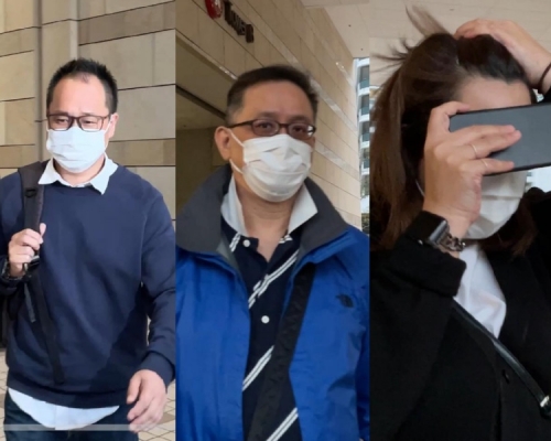 左起：李林昌、陳俊成及陳曉彤