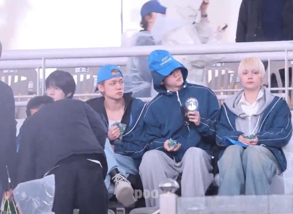 BTS的師弟組合TXT亦撐場。 BTS的師弟組合TXT亦撐場。