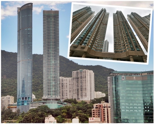 曉廬位於東半山司徒拔道。(小圖為大角嘴帝柏海灣)資料圖片
