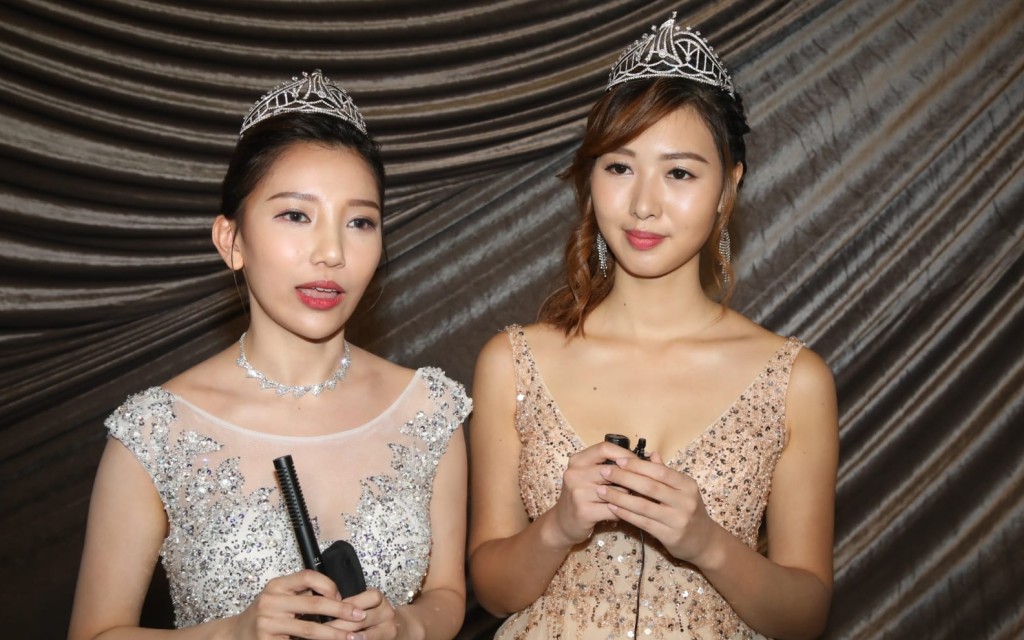羅思雅和梁雪瑤均謂會鼓勵朋友參選。