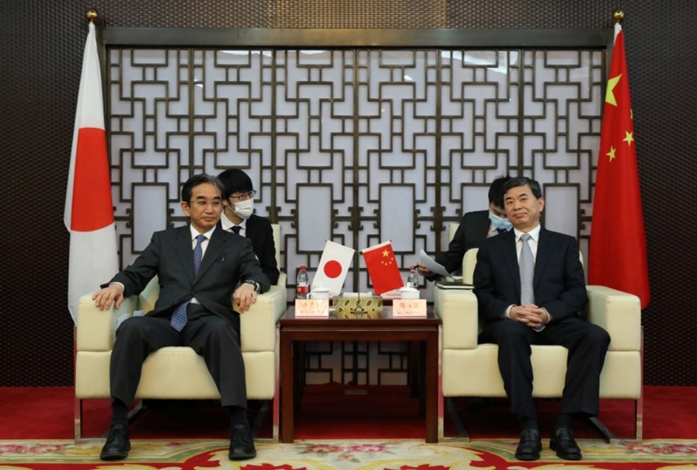 周祖翼会见日本驻华大使垂秀夫探讨加强两国人力资源和社会保障领域合作。