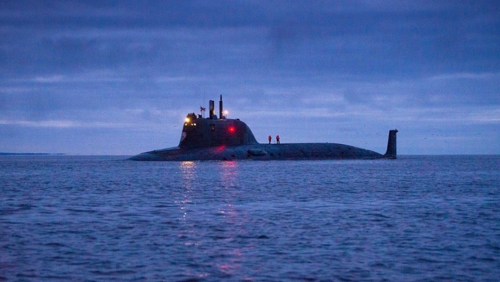 俄罗斯「喀山」号核攻击潜艇。