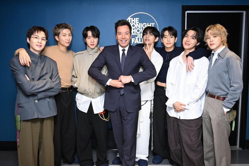 BTS再上Jimmy節目宣傳，Jimmy卻與暖場諧星拿北韓開玩笑惹爭議。