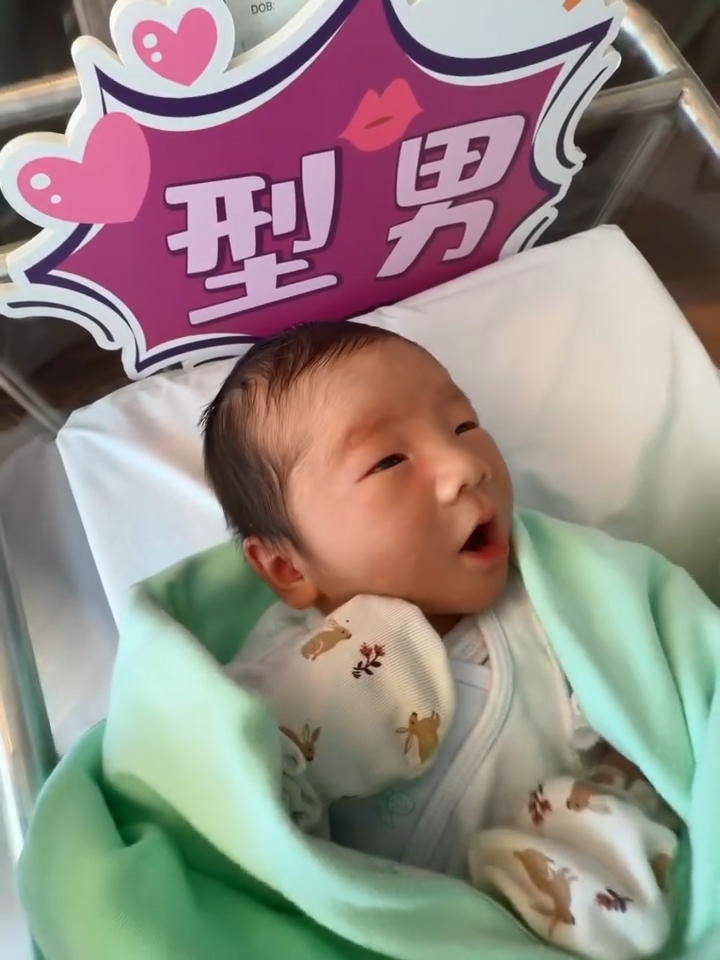 蔡嘉欣兒子盡得真傳。
