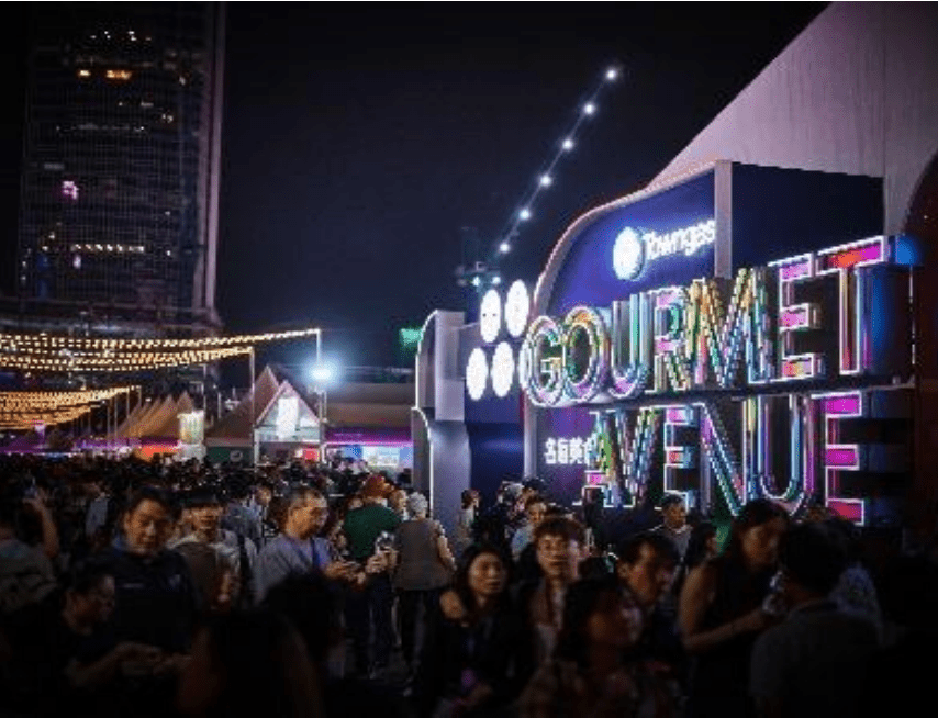 羅淑佩表示,今年美酒佳餚巡禮不論入場人次或消費方面均錄得理想增長,成績非常亮麗。旅發局圖片 羅淑佩表示,今年美酒佳餚巡禮不論入場人次或消費方面均錄得理想增長,成績非常亮麗。旅發局圖片