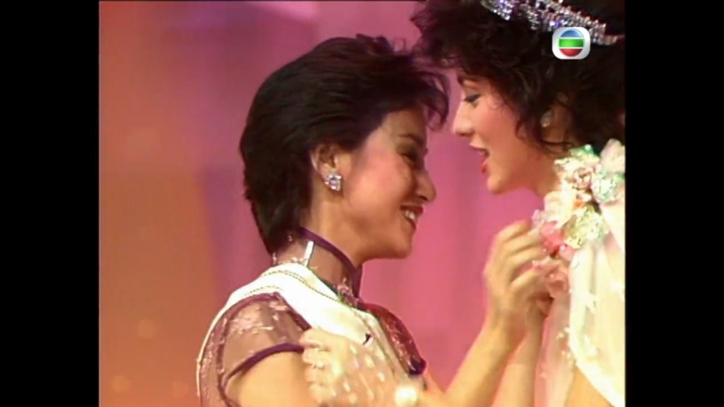 1985年香港小姐冠軍謝寧。