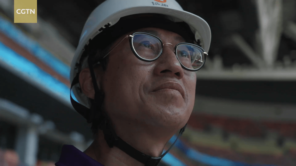 啟德體育園建築總監劉啟明。 啟德體育園建築總監劉啟明。