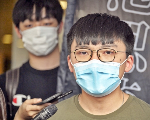 鄭家朗表明會繼續舉行罷工罷課投票。資料圖片