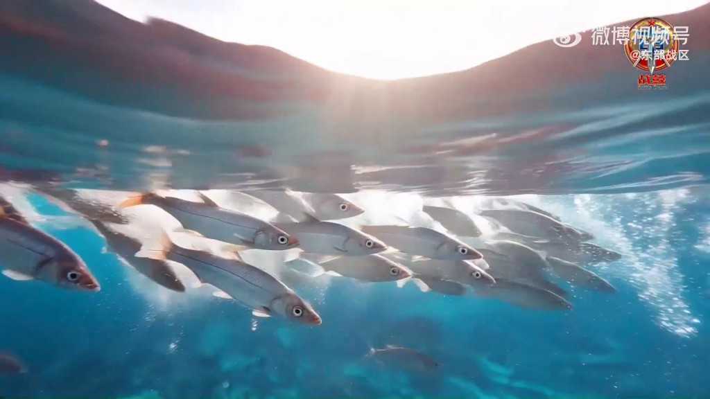 解放军东部战区发布军演人工智能（AI）短片《联武群戈斩‘独’道》。