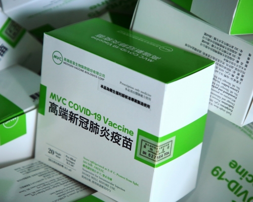台灣當局表示將協助高端疫苗取得國際認證。路透社資料圖片