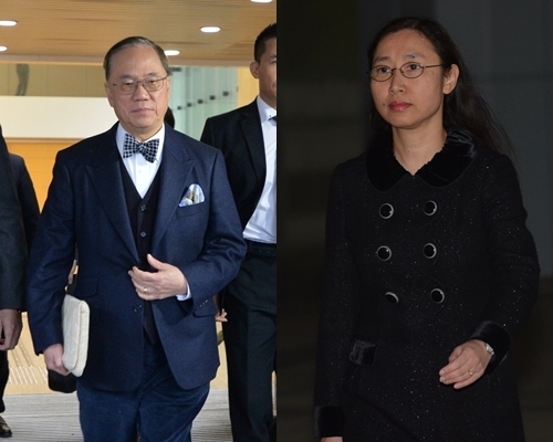 首名證人行政長官辦公室常任秘書長劉焱,今早繼續出庭接受盤問。資料圖片