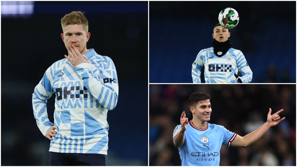 奇雲迪布尼盛讚菲爾科頓和祖利安艾華利斯兩位小將。Reuters