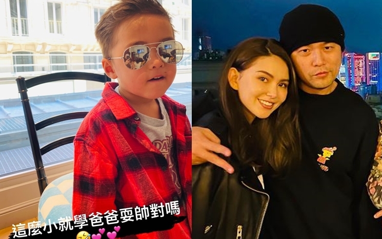 周董的細仔似乎遺傳了他的個性。