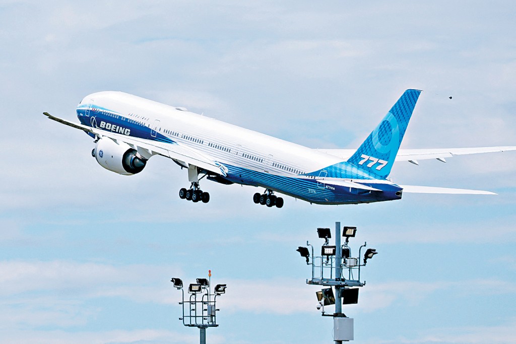 波音的新一代777X飛機。
