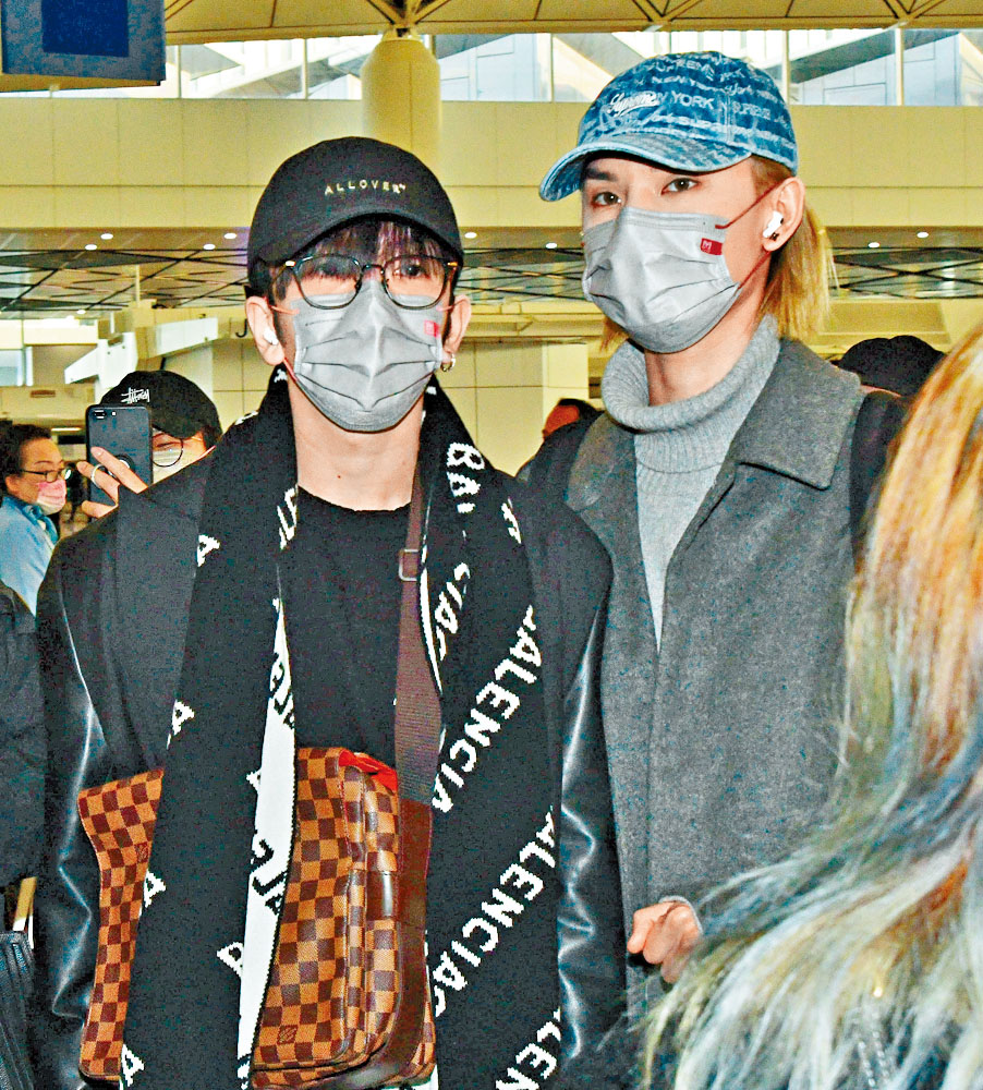 Anson Lo、Jeremy昨日出發日本。 