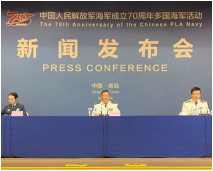 邱延鵬在新聞發布會上解述活動詳情。