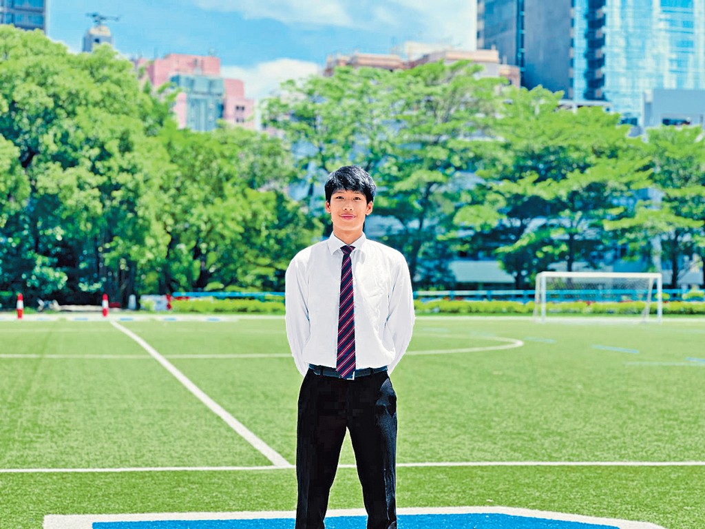 周子謙表示,自己希望兼顧學業和足球,是源於其母親對他的教誨。