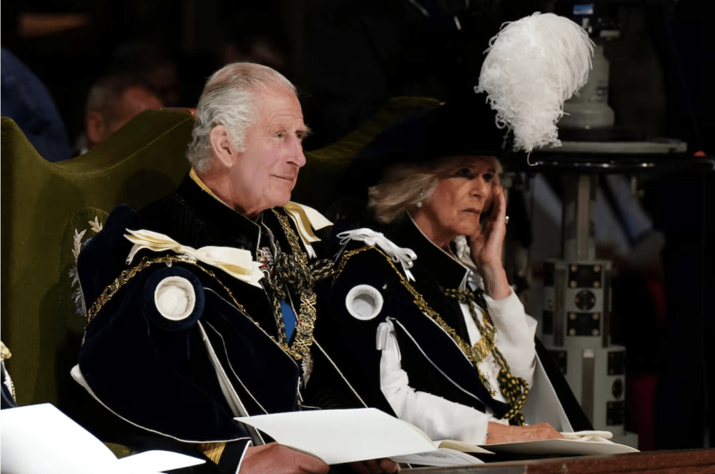 白金漢宮又宣布，日皇德仁與皇后雅子敲定6月下旬國事訪問英國，查理斯將偕卡米拉在白金漢宮接待。路透社