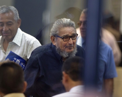 古斯曼1992年被捕，被判終身監禁，此後一直被囚於聖洛倫索島的監獄。美聯社資料圖片