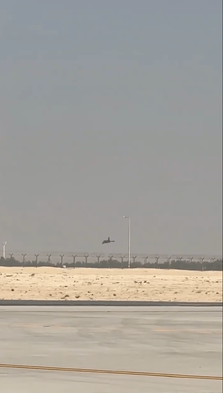 影片錄下戰機墜毀恐怖時刻。X@DD_Geopolitics