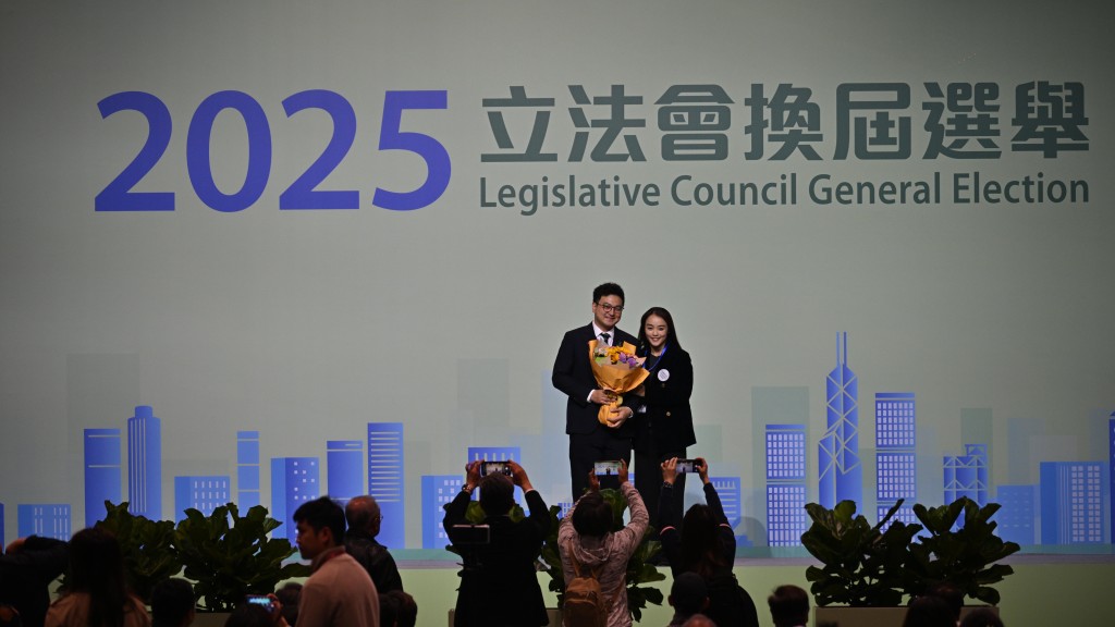 立法會選舉|功能界別當選人名單 黃浩明贏地建界 批發界邵家輝擊敗謝邱安儀