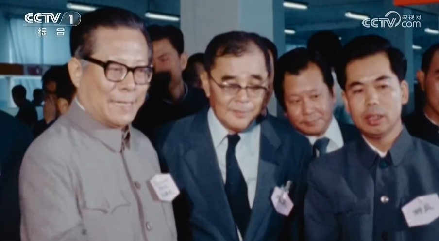 文獻紀錄片《江澤民》回顧江澤民70多年的革命生涯。央視截圖 文獻紀錄片《江澤民》回顧江澤民70多年的革命生涯。央視截圖