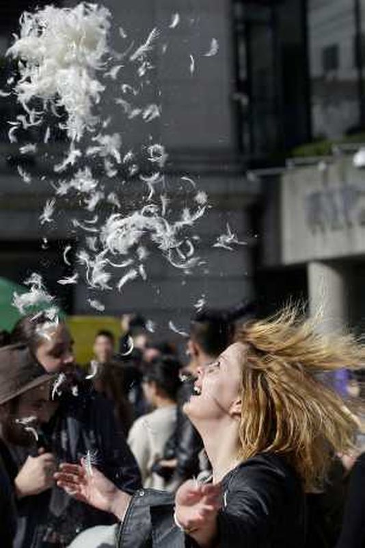 各人都玩得盡興。新華社