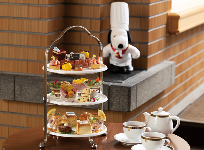 東京帝國酒店推出「PEANUTS Friends' Afternoon Tea」下午茶。