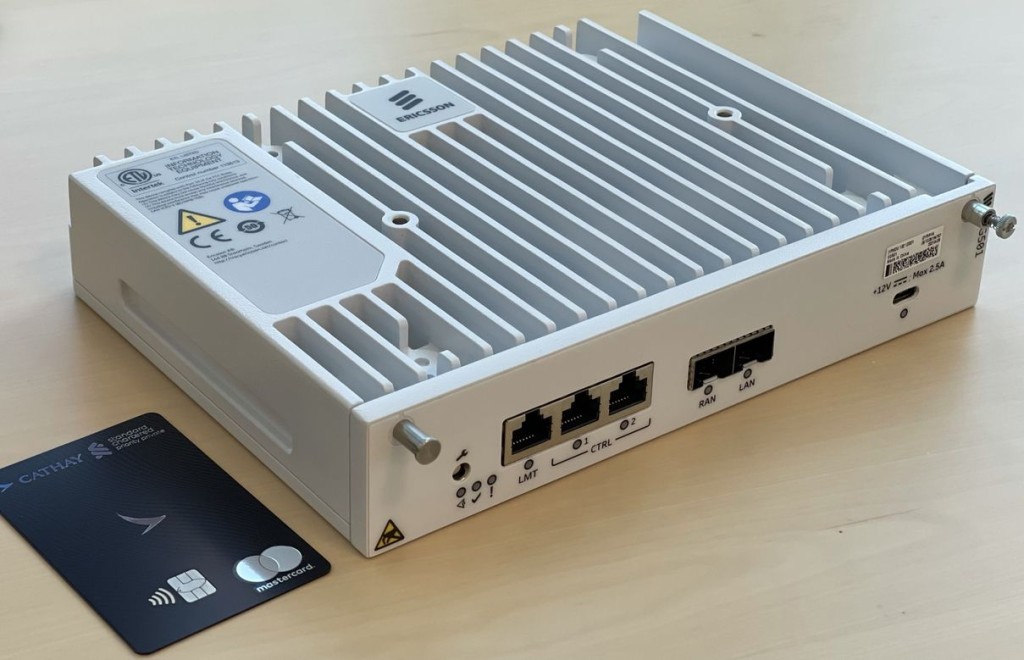 企業5G網絡邊緣裝置。數碼港圖片